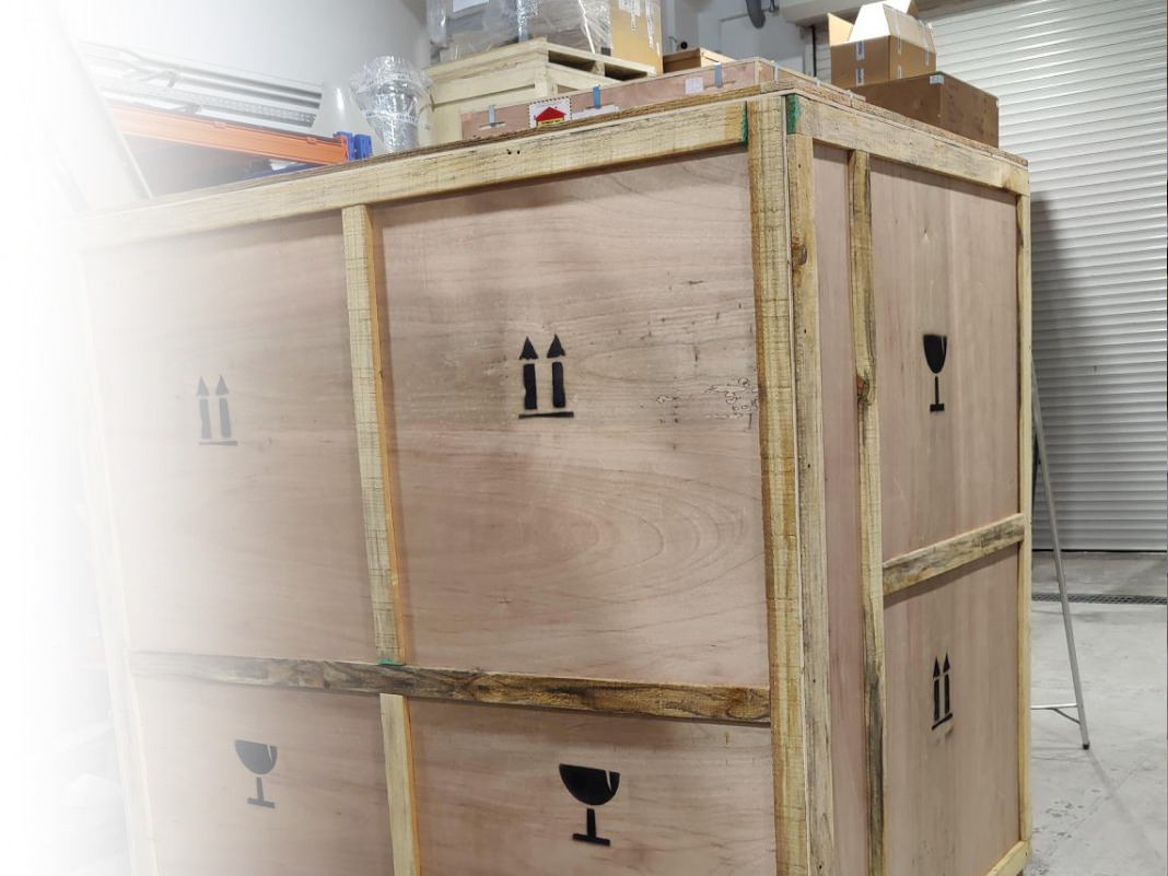 Industrial Wooden Crates