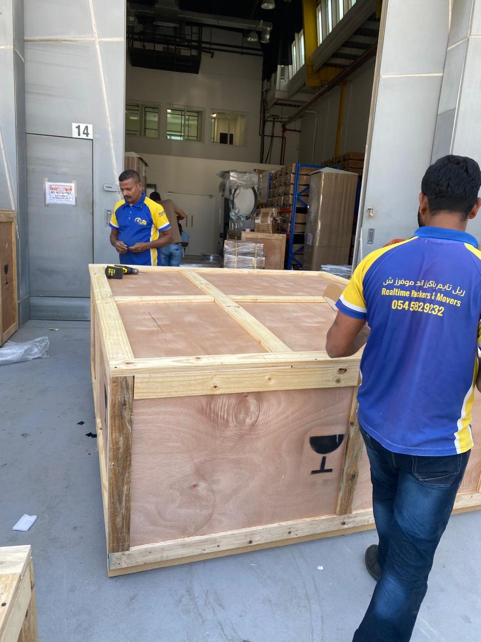 Wooden Crate Box Packaging in Dubai