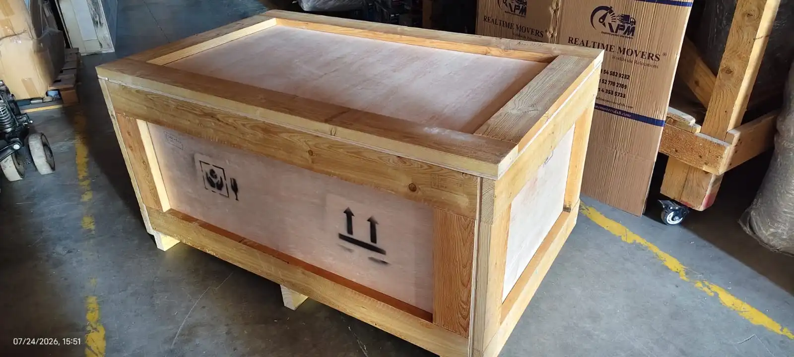 Heat-Treated Crates